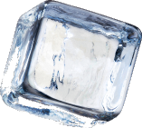 Decorative ice cube