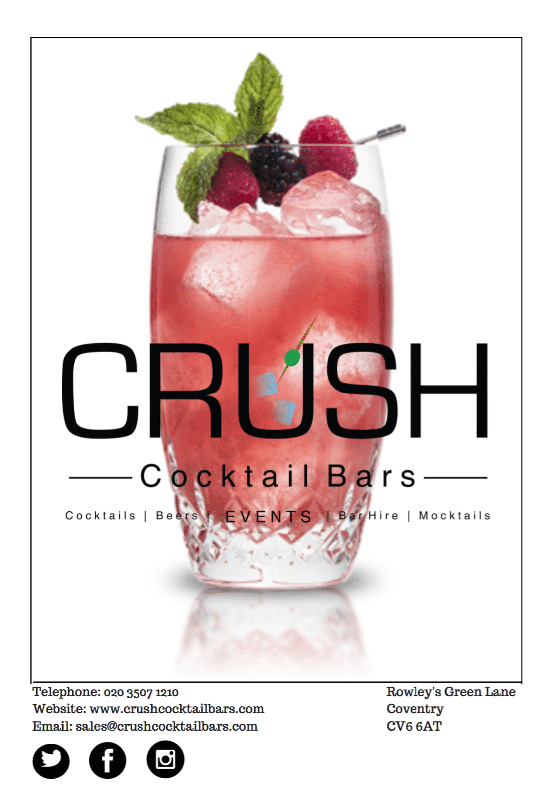 crush cocktail bars menu 8